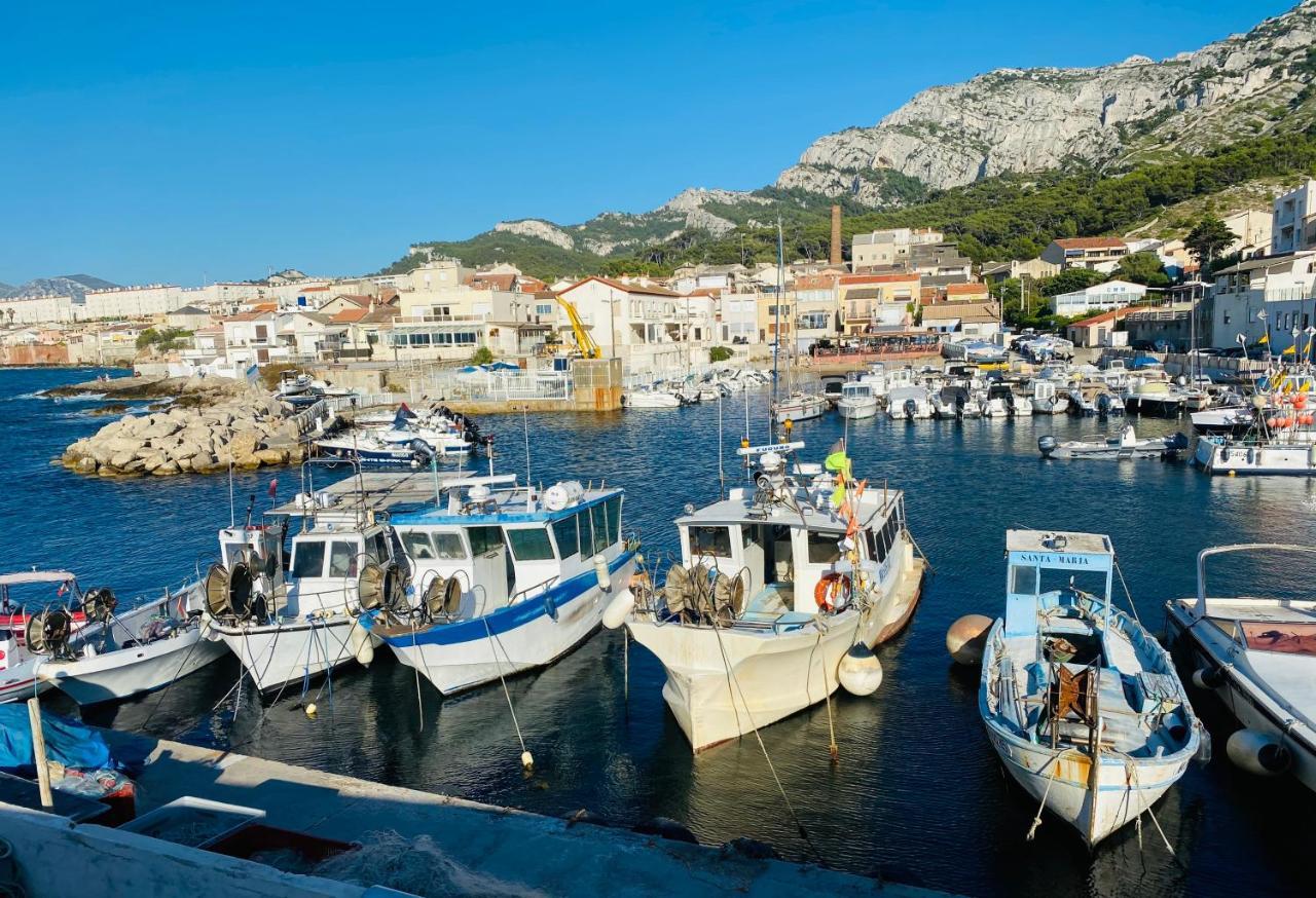 Authentique T3 Calme Entre Mer Et Calanques Marsilya Dış mekan fotoğraf